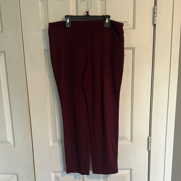 Charter Club Maroon Pants size 12P women’s - Picture 1 of 6